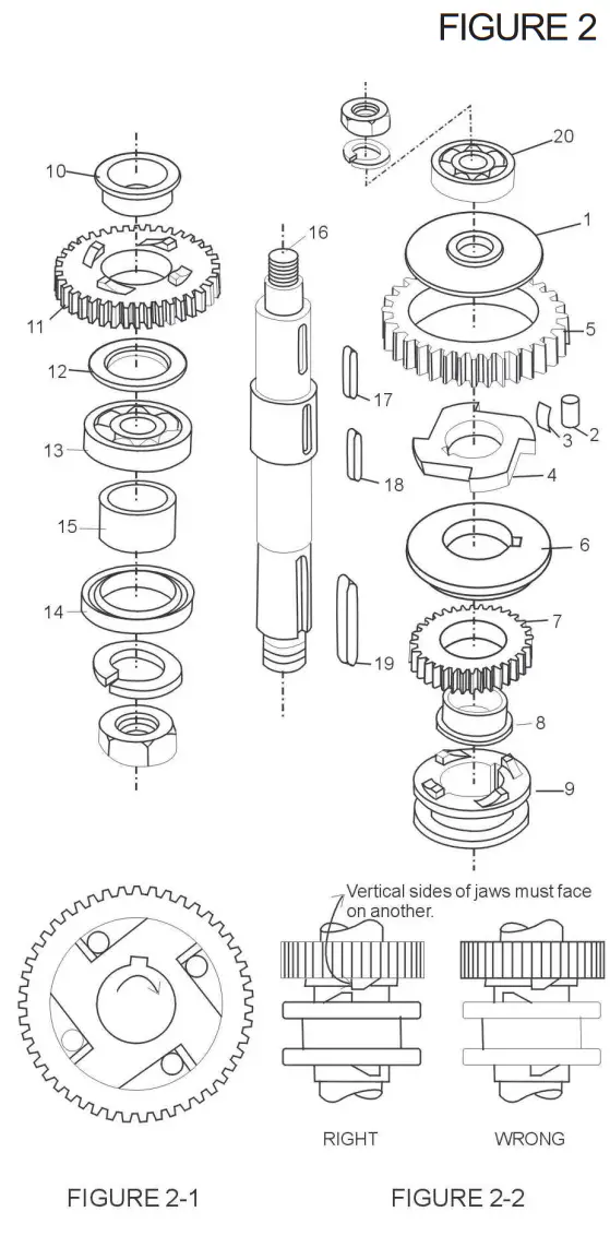 AVANTCO MX20 Gear Driven 20 Qt Commercial Mixer-fig6