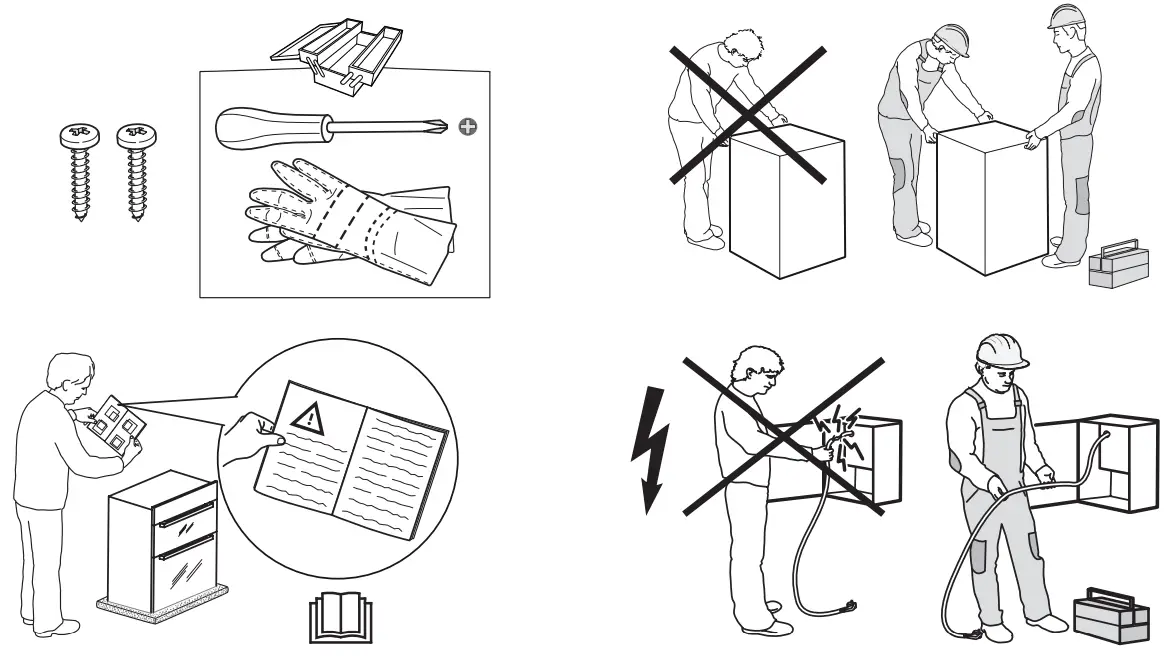 Whirlpool DU2540IX Hotpoint Class 2 Built Under Electric Double Oven - Fig 1