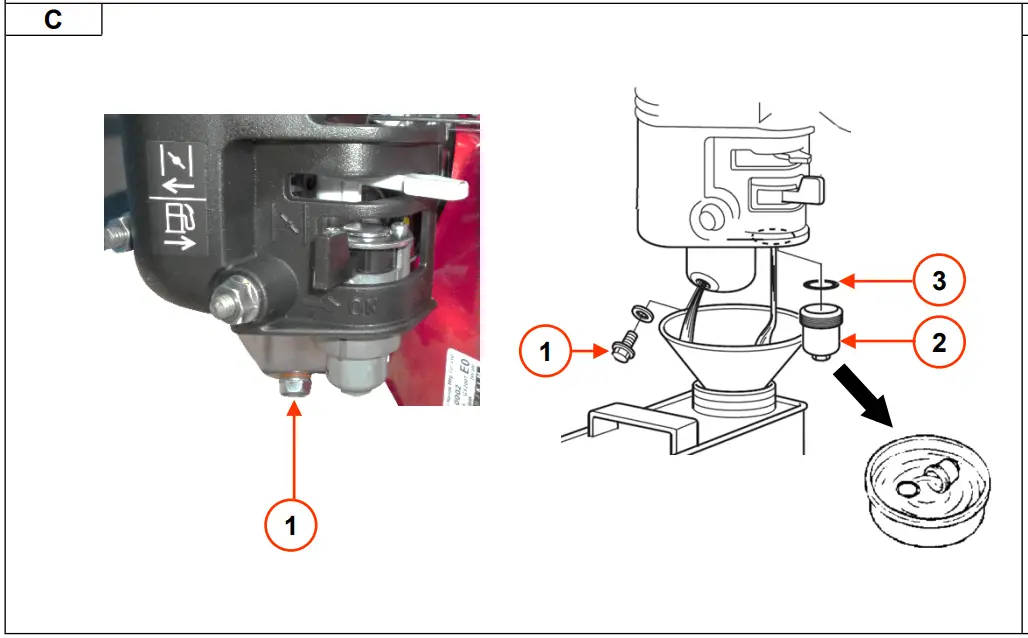 Checking the engine oil