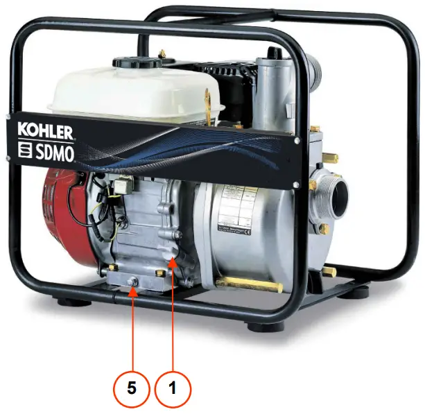 Checking the engine oil