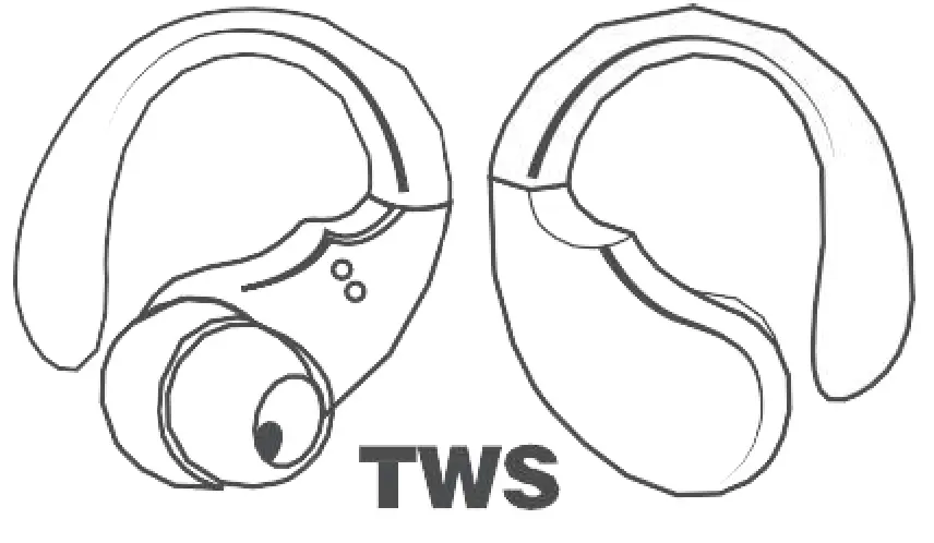 TWS 2AMD8Z12409 AIRBUDS TRUE WIRELESS SPORT -