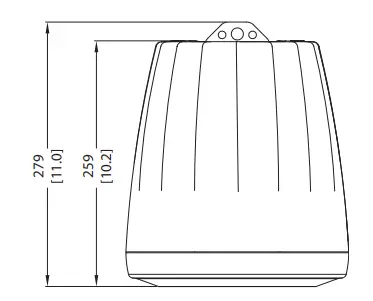 JBL-Professional-C65P-T-Compact-Full-Range-Hanging-Pendant-Speaker-Fig-5