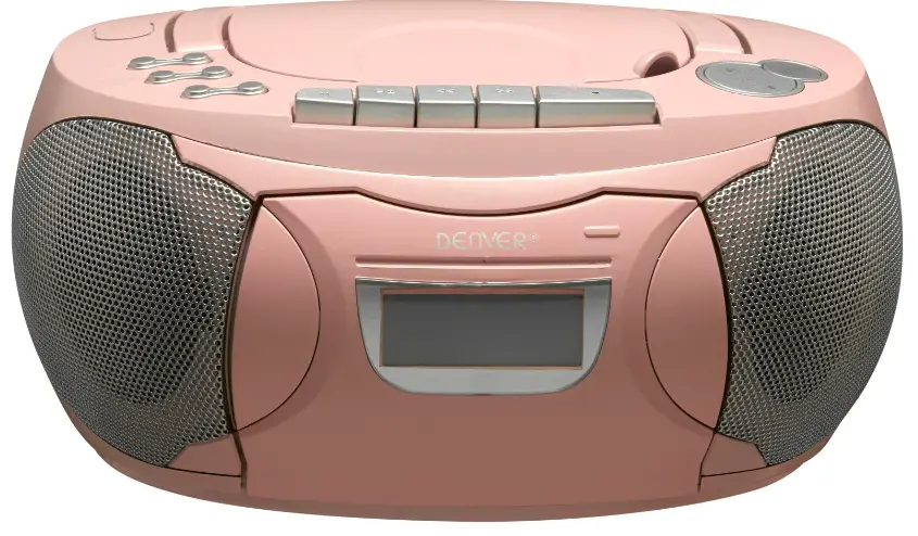 Denver Tcp-40 Cd Cassette Boombox Instruction Manual