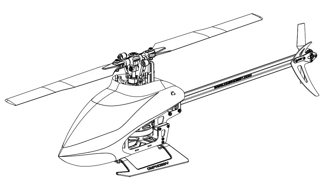 Omphobby M2 Rc Helicopter Instruction Manual