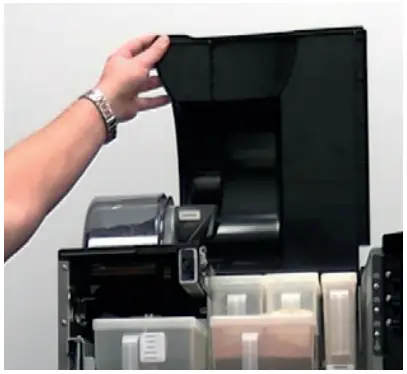 Cleaning the the Elbows of the Soluble Ingredients Canisters