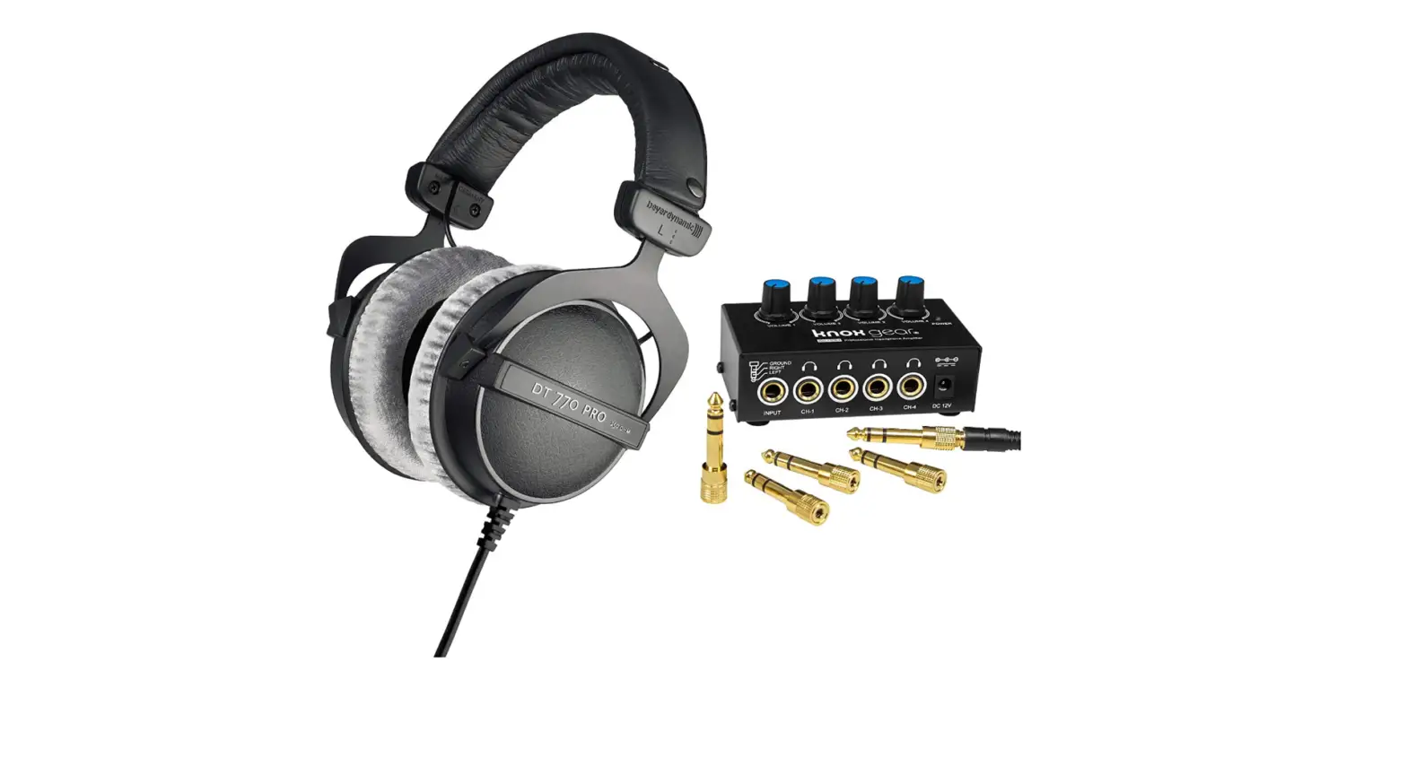 Beyerdynamic Dt 770 Pro 80 Ohm Over-ear Studio Headphones-complete Features/owner's Instruction