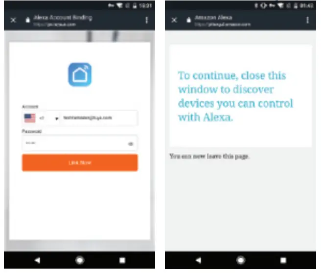 Switches Smart Wall -alexa app