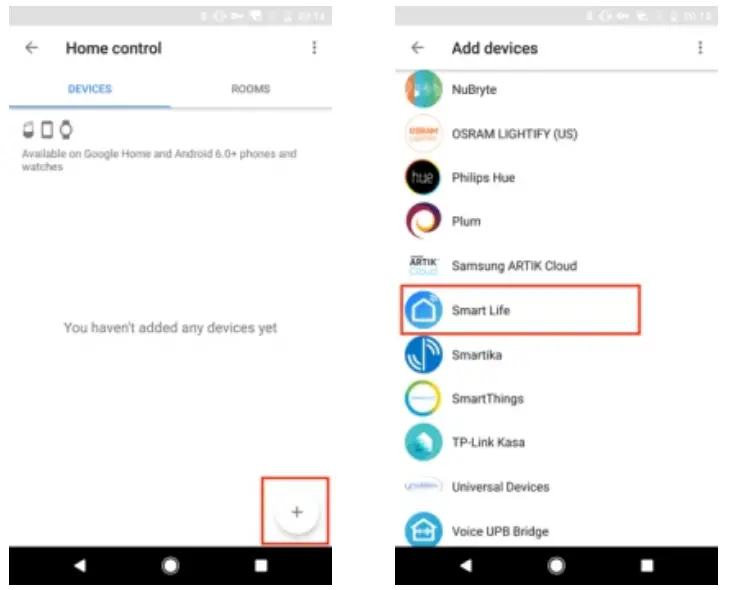 Switches Smart Wall -under divice