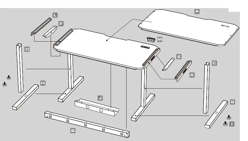 COUGAR-Deimus-120-Gaming-Desk-fig-13