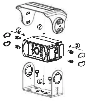 MXN81C Auto Heated Infra Red Color Camera FIG 5