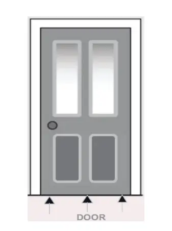CAL-ROYAL BTSR-108 Door Bottom Sweep FIG 2
