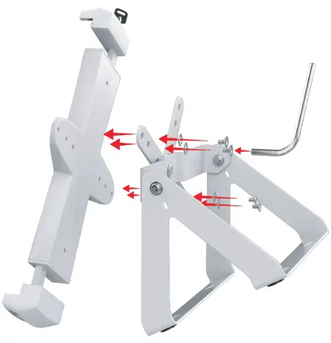CTA PAD LOCUHW Full Rotation Desk Mount - INSTRUCTIONS