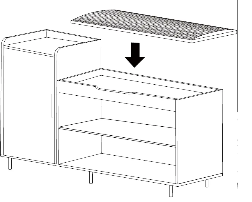 FUFU-GAGA-DRF-KF310016-01-Gold-Shoe-Storage-Bench-with-4-Closed-Storage-Racks-and 2-Open-Shelves-19