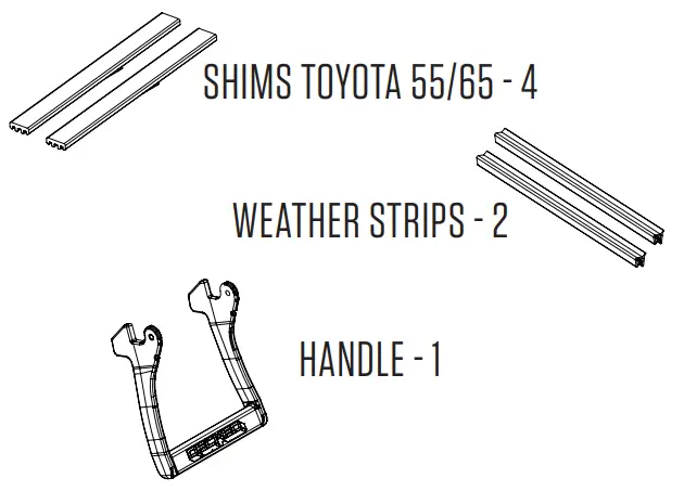 DECKED DT1 In Vehicle Storage Systems -