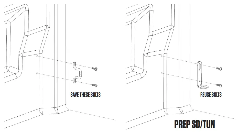 DECKED DT1 In Vehicle Storage Systems - PREP BED