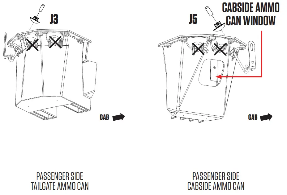 DECKED DT1 In Vehicle Storage Systems - drivers side