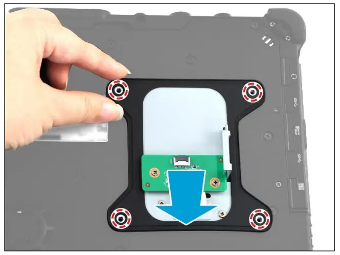 DURABOOK R11 Rugged Tablet Expansion Modules HF RFID - Fig 12