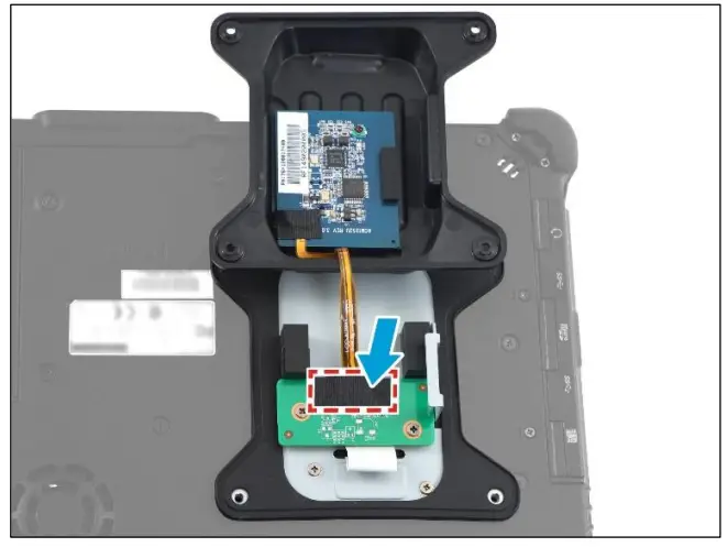 DURABOOK R11 Rugged Tablet Expansion Modules HF RFID - Fig 15