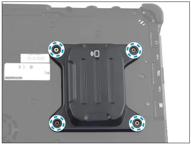 DURABOOK R11 Rugged Tablet Expansion Modules HF RFID - Fig 18