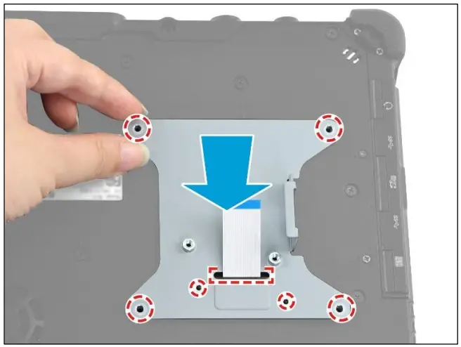 DURABOOK R11 Rugged Tablet Expansion Modules HF RFID - Fig 5