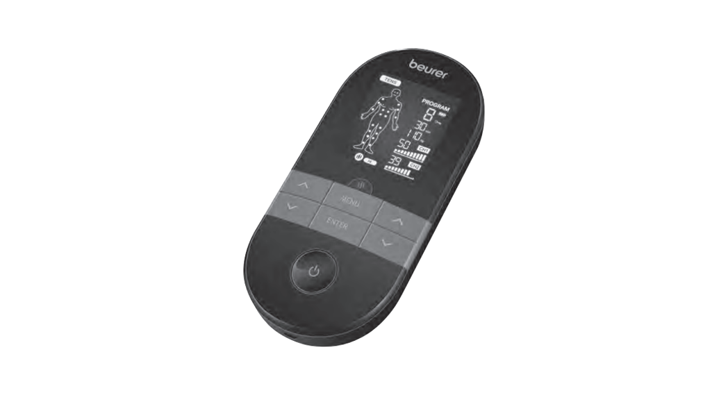 Beurer Em 59 Digital Tens-ems Unit With Heat Function Instruction Manual