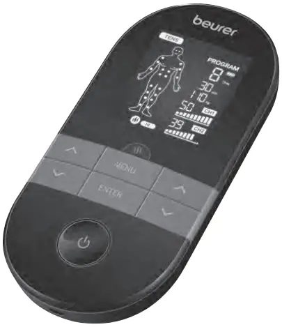 beurer EM 59 Digital TENS-EMS Unit with Heat Function