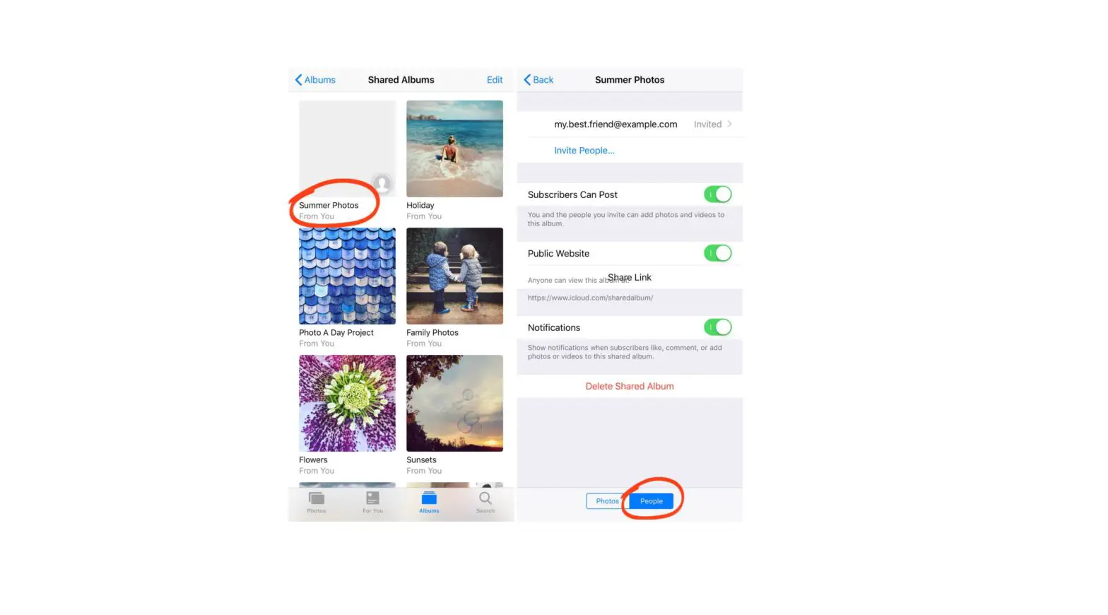 Share Ipad Photos With Shared Albums In Icloud