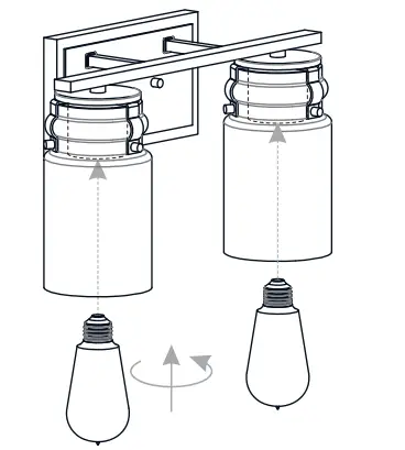 QUOIZEL-KEE8614MBK-2-Light-Matte-Vanity-Light-FIG-11