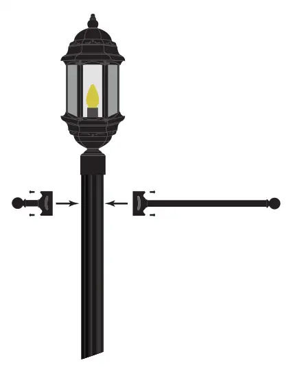 Signature Streetscapes Address Plaque Post - BANNER