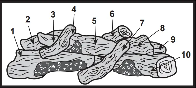 heatilator Caliber 36 Inch See-thru Gas Fireplace 01