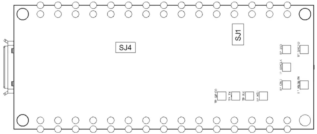 ARDUINO ABX00053 Nano RP2040 Connect Evaluation Board - Front View1