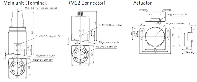 KEYENCE-GS-M-Series-GS-M51P-Safety-Interlocking-Switch-fig-14