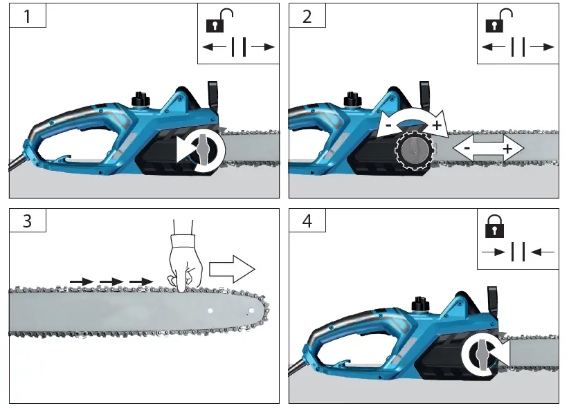 Gude KS Series Electric Chain Saw 4