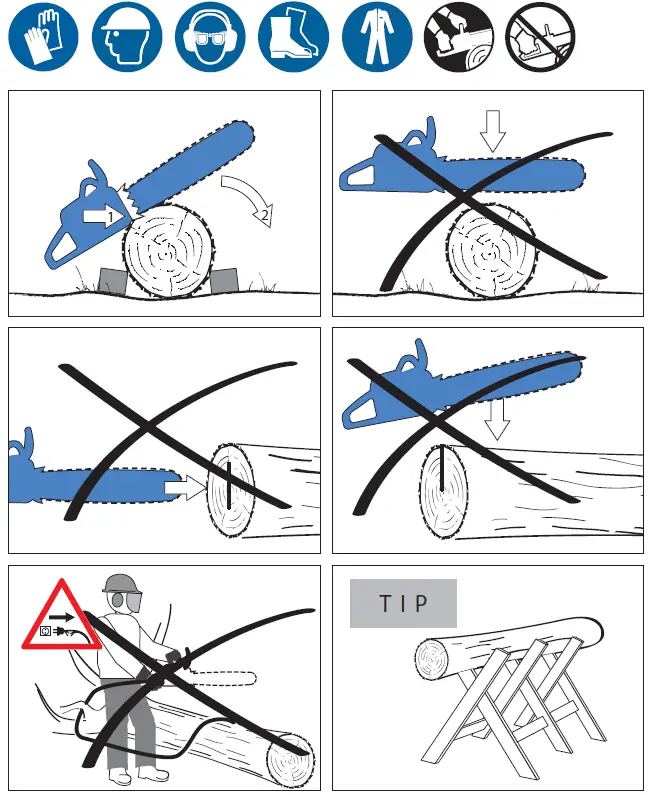 Gude KS Series Electric Chain Saw 6