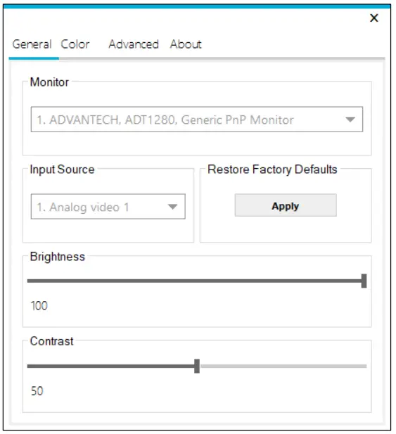 ADVANTECH OSD Utility Software-fig6