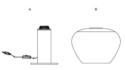 NOVA LIFE 23110-030-71 KELLY Table Lamp - 1