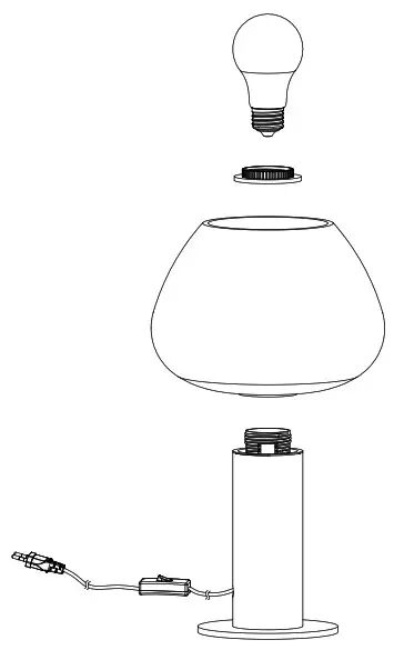 NOVA LIFE 23110-030-71 KELLY Table Lamp - 2