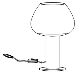 NOVA LIFE 23110-030-71 KELLY Table Lamp