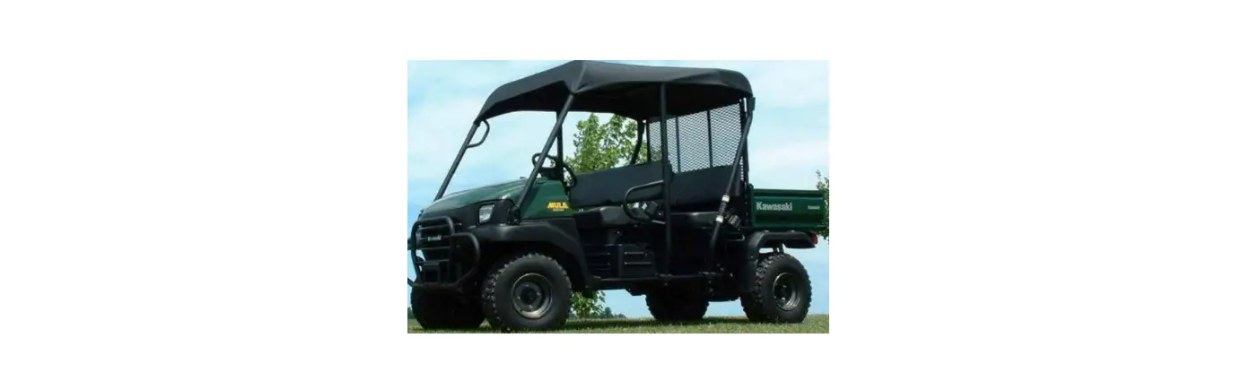 Falcon Ridge Mule 3010 & 4010 Trans Soft Windshield & Top Instruction Manual Falcon Ridge Mule 3010 & 4010 Trans Soft Windshield & Top Instruction Manual