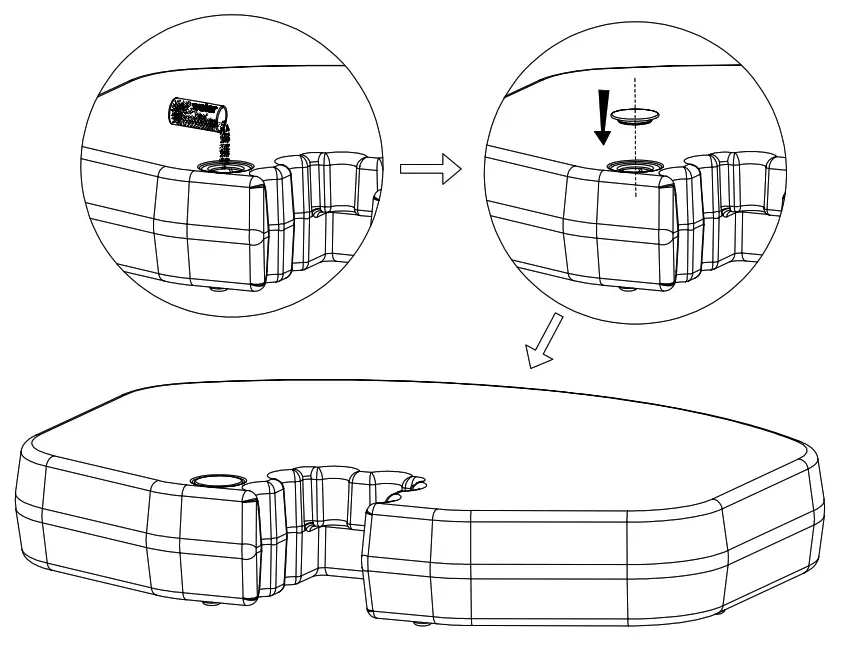 iNTERLiNE 57101545 2 In 1 Basketball and Volleyball Water Game BASKETBALL