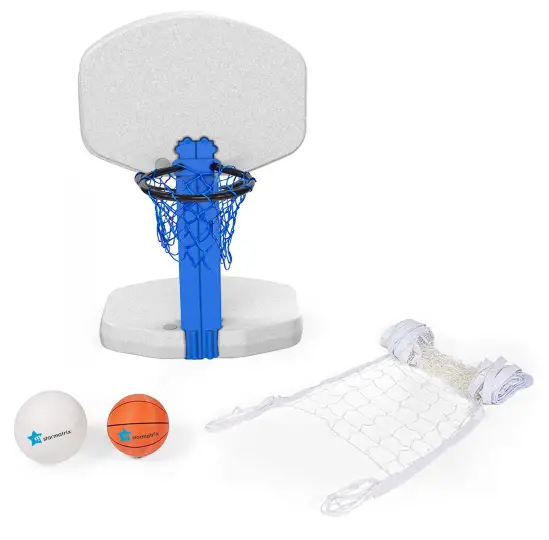 iNTERLiNE 57101545 2 In 1 Basketball and Volleyball Water Game