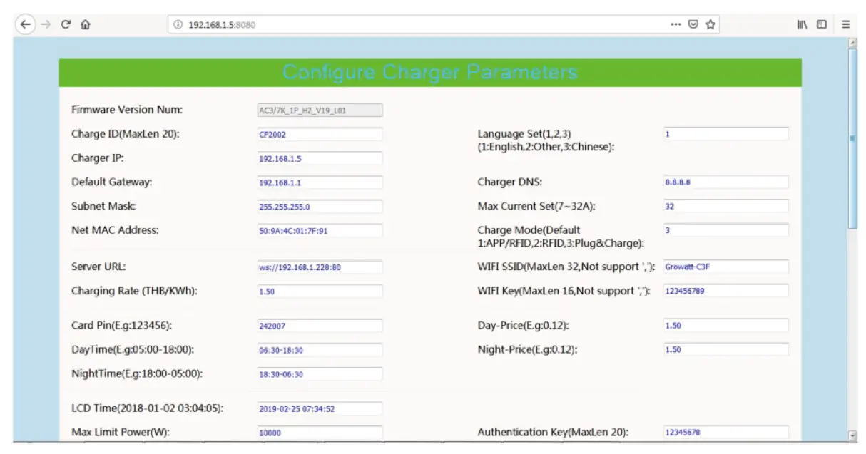 ATESS EVA Single Phase AC Charging Equipment 31