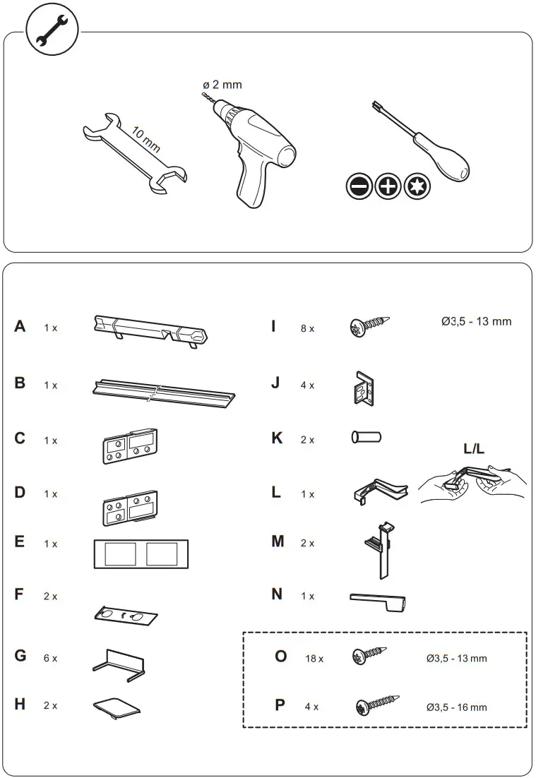 smeg S8C124DE Built-in Fridge Freezer - Fig 1