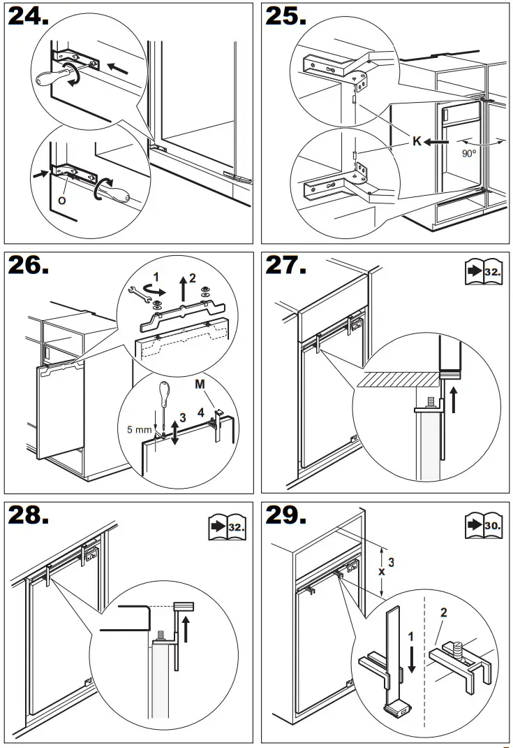 smeg S8C124DE Built-in Fridge Freezer - Fig 6