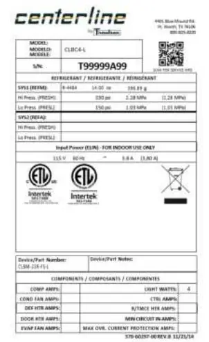 Traulsen-CLBC4 54 1-8-inch-Undercounter-Blast-Chiller-1