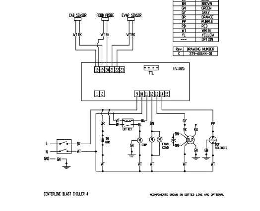 Traulsen-CLBC4 54 1-8-inch-Undercounter-Blast-Chiller-15