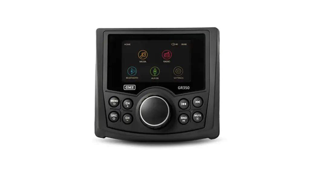 Gme Gr350 Am-fm Ip54 Compact Marine Stereo User Guide