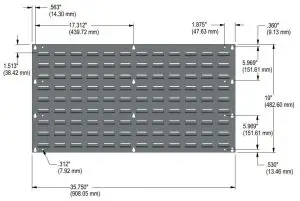 FIG 2 MOUNTING DIMENSIONS
