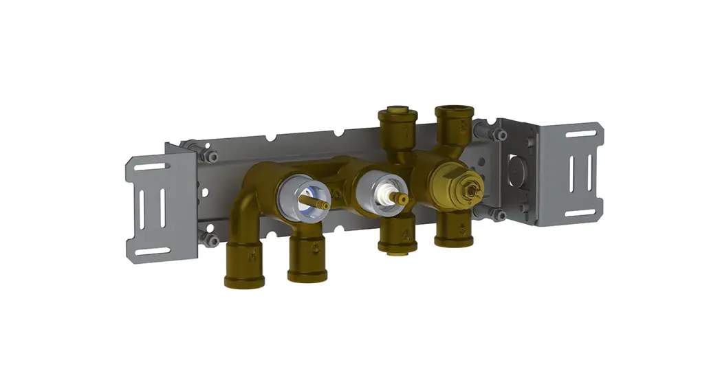 Vola 2400fv One-handle Build In Mixer For High Flow Instruction Manual