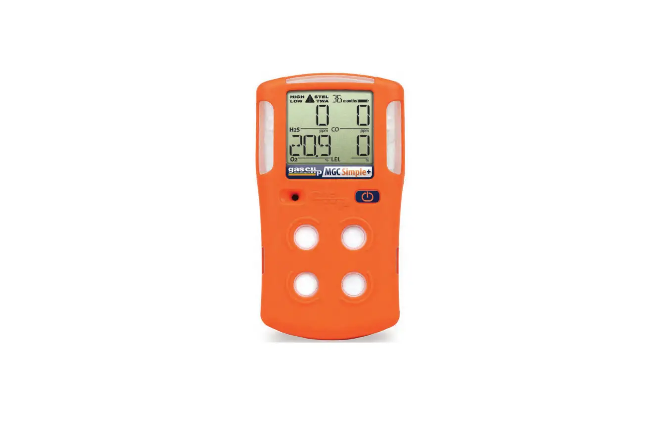 Gas Clip Technologies Multi Gas Clip Simple Plus User Manual